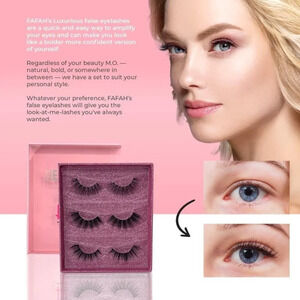 1 pack Luxurious Eyelashes Bundle